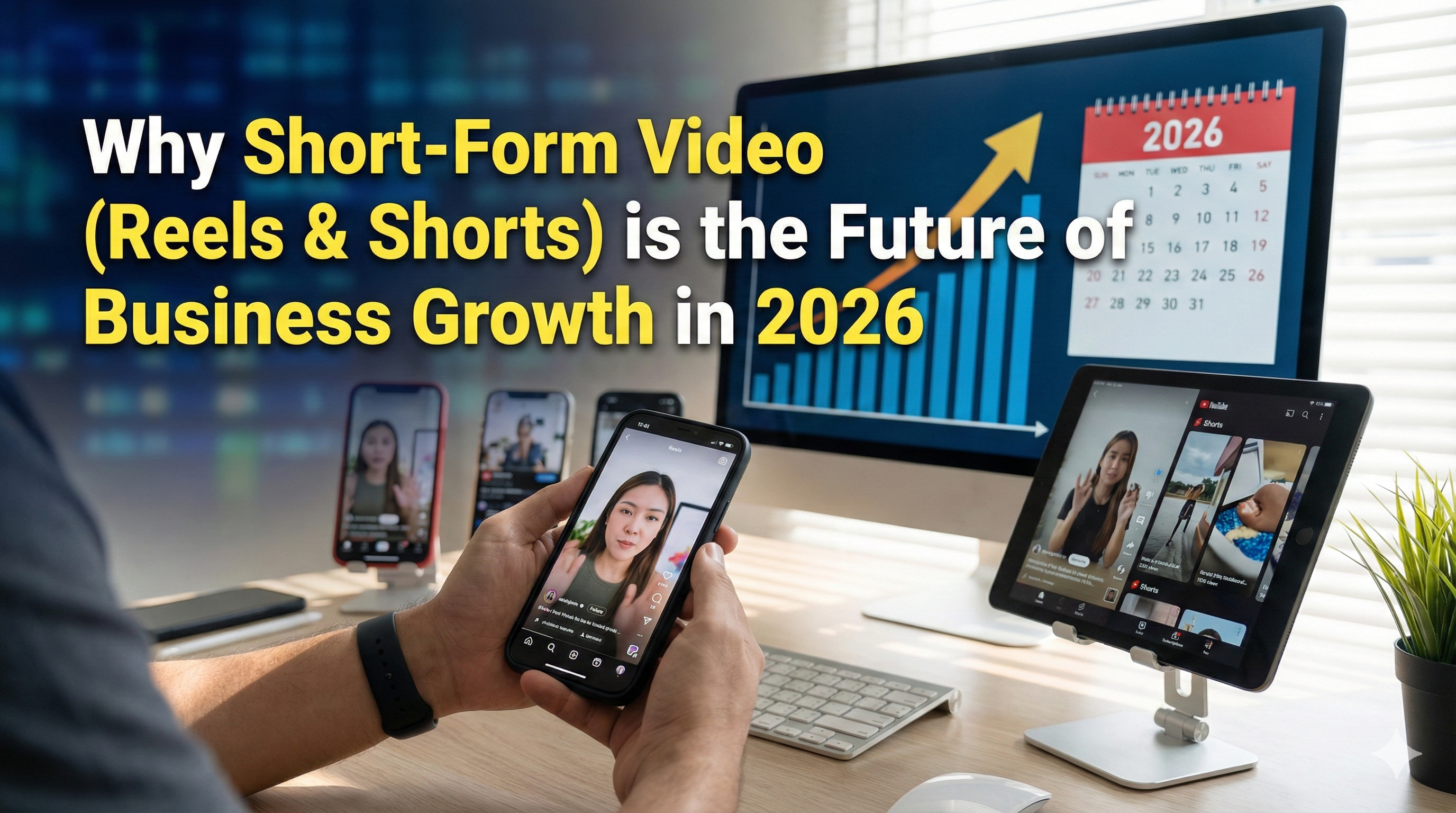 Why Short-Form Video (Reels & Shorts) is the Future of Business Growth in 2026