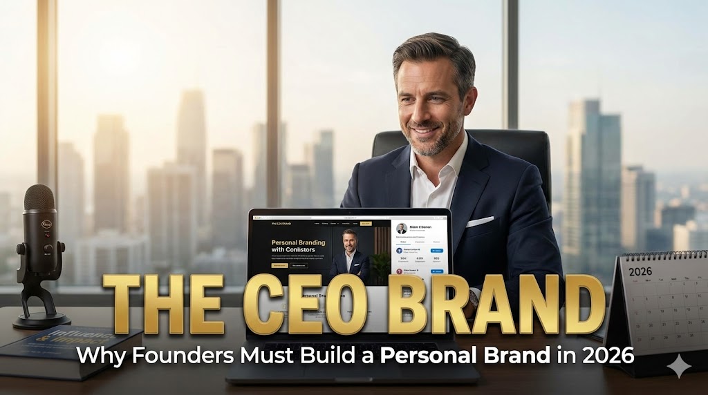 The CEO Brand: Why Founders Must Build a Personal Brand in 2026