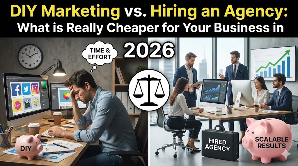 DIY Marketing vs. Hiring an Agency: What is Really Cheaper for Your Business in 2026?