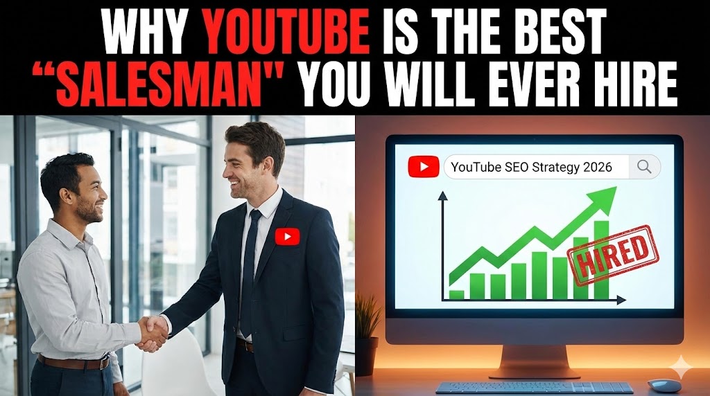 Why YouTube is the Best "Salesman" You Will Ever Hire (YouTube SEO Strategy 2026)