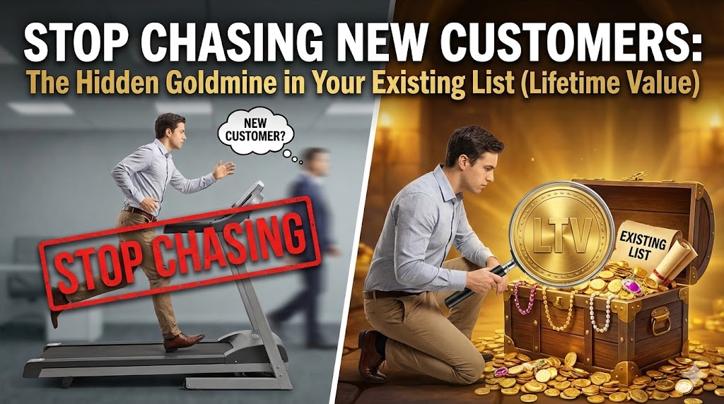 Stop Chasing New Customers: The Hidden Goldmine in Your Existing List (Lifetime Value)