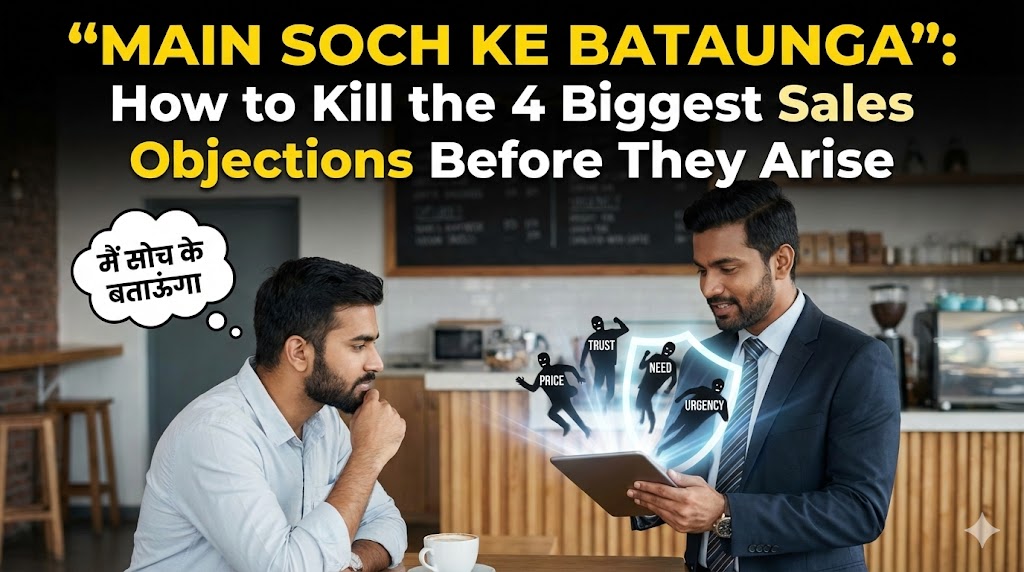 "Main Soch Ke Bataunga": How to Kill the 4 Biggest Sales Objections Before They Arise